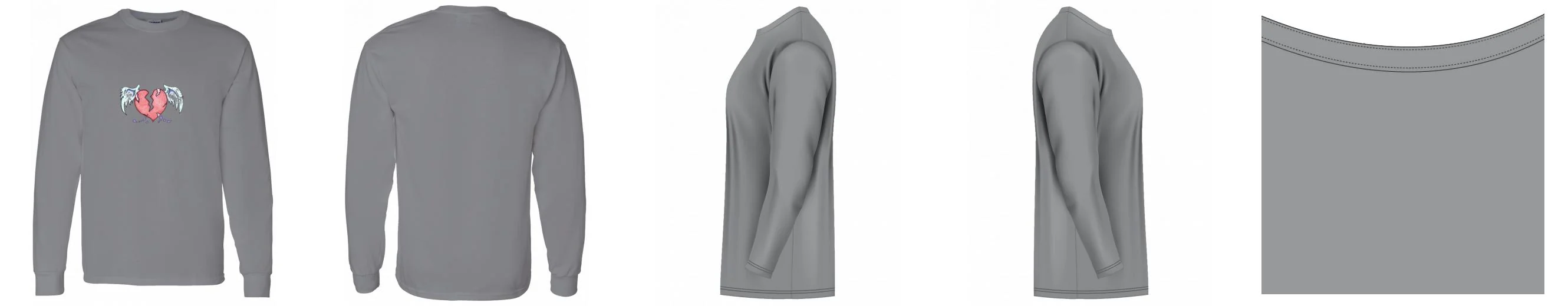 Long Sleeve T-shirt Midweight Cotton 8.8 oz | Gildan 5400