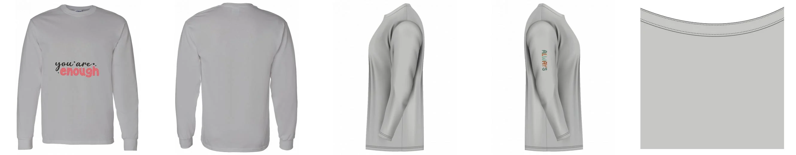 Long Sleeve T-shirt Midweight Cotton 8.8 oz | Gildan 5400
