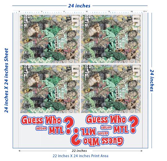 Premium DTF Transfer Sheet – 22" x 24"