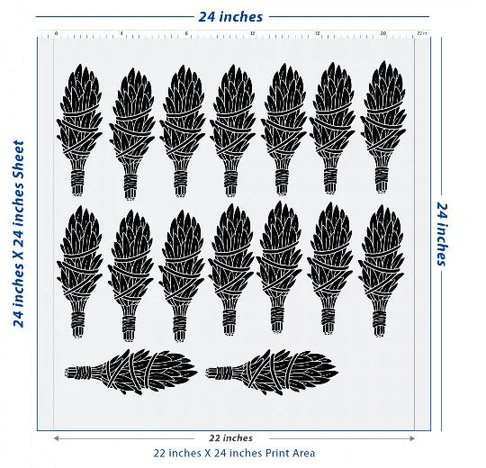 Premium DTF Transfer Sheet – 22" x 24"