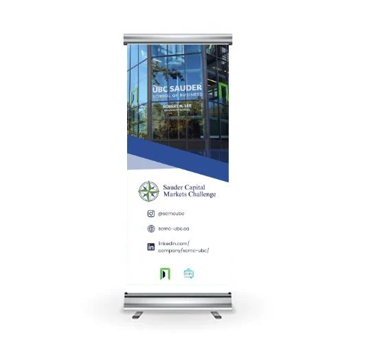 Pull Up Banner (33 x 81) | Matte Vinyl