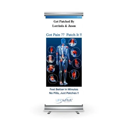 Pull Up Banner (33 x 81) | Matte Vinyl