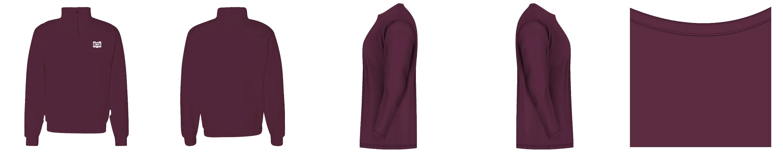 Quarter Zip Sweatshirt 50/50 Cotton-Polyester 13.3 oz | Jerzees 995MR