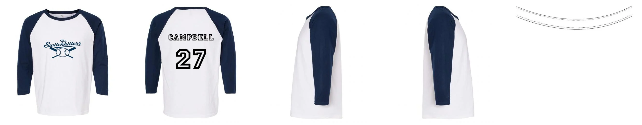 Raglan T-Shirt Midweight Cotton 9.4 oz | M&O 5540
