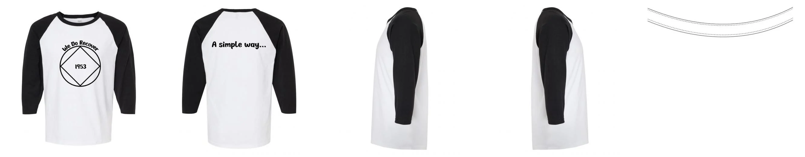 Raglan T-Shirt Midweight Cotton 9.4 oz | M&O 5540