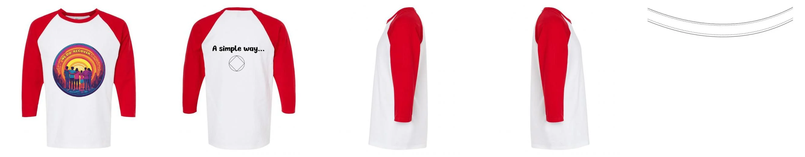 Raglan T-Shirt Midweight Cotton 9.4 oz | M&O 5540