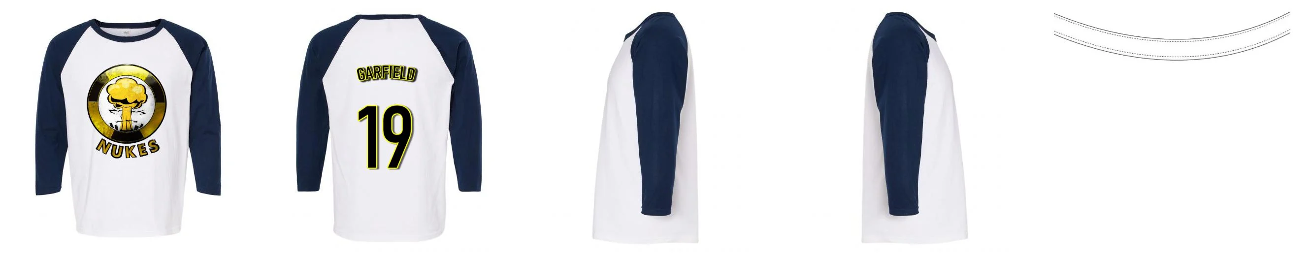 Raglan T-Shirt Midweight Cotton 9.4 oz | M&O 5540
