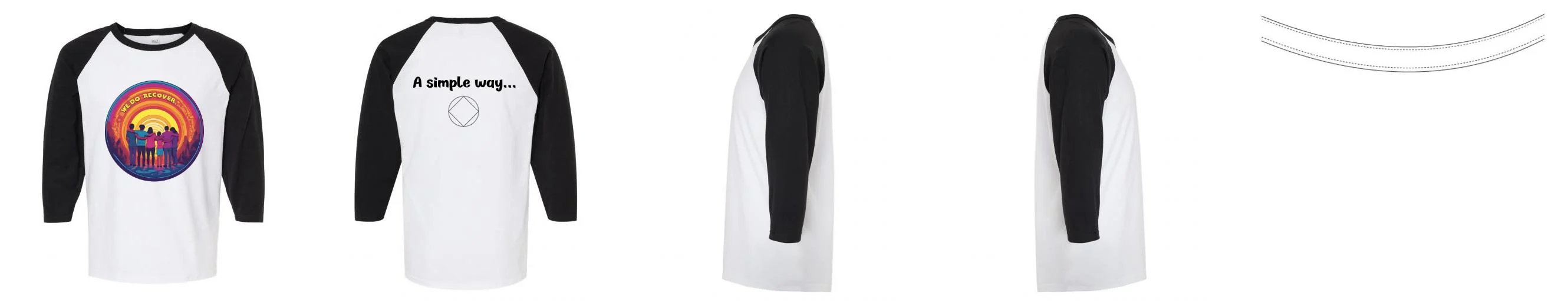 Raglan T-Shirt Midweight Cotton 9.4 oz | M&O 5540