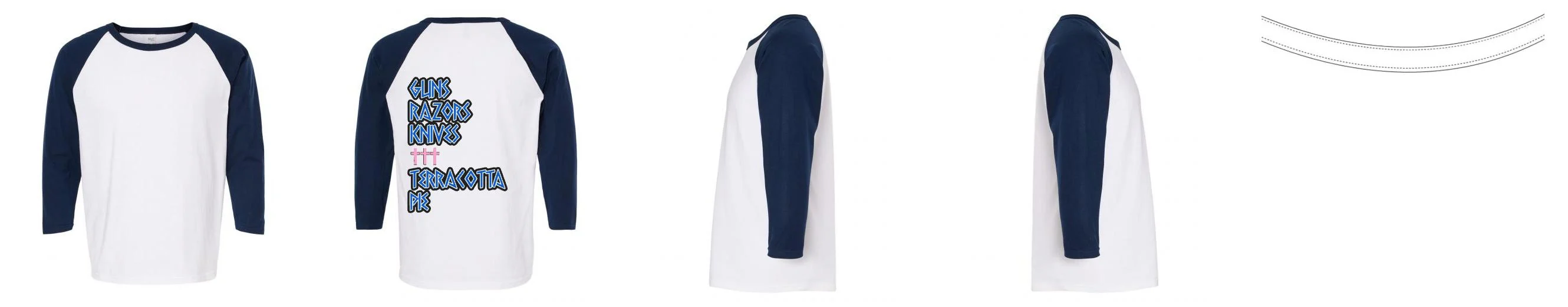 Raglan T-Shirt Midweight Cotton 9.4 oz | M&O 5540