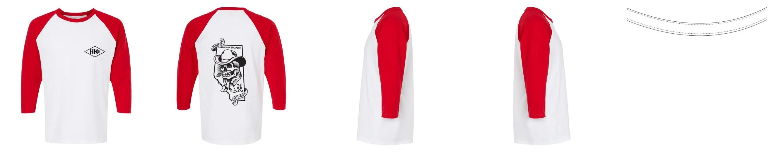 Raglan T-Shirt Midweight Cotton 9.4 oz | M&O 5540