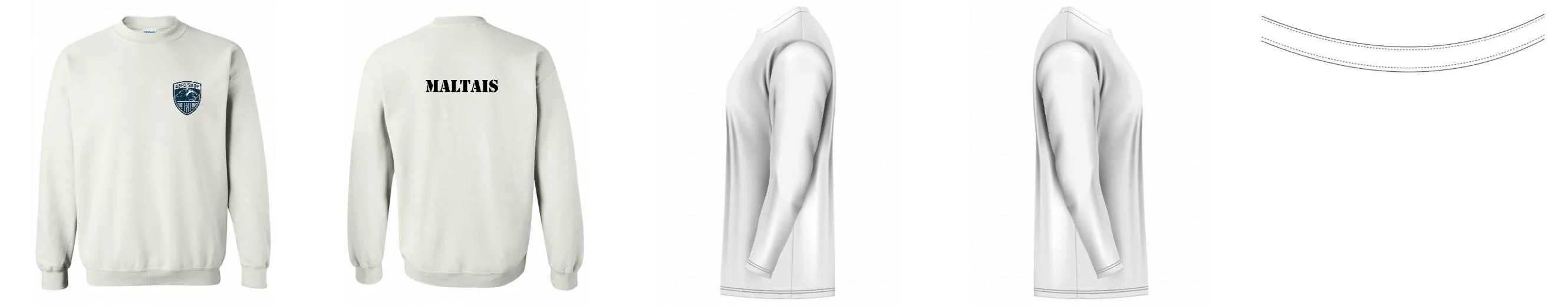 Sweatshirts 50/50 Cotton-Polyester 13.3 oz | Gildan 18000