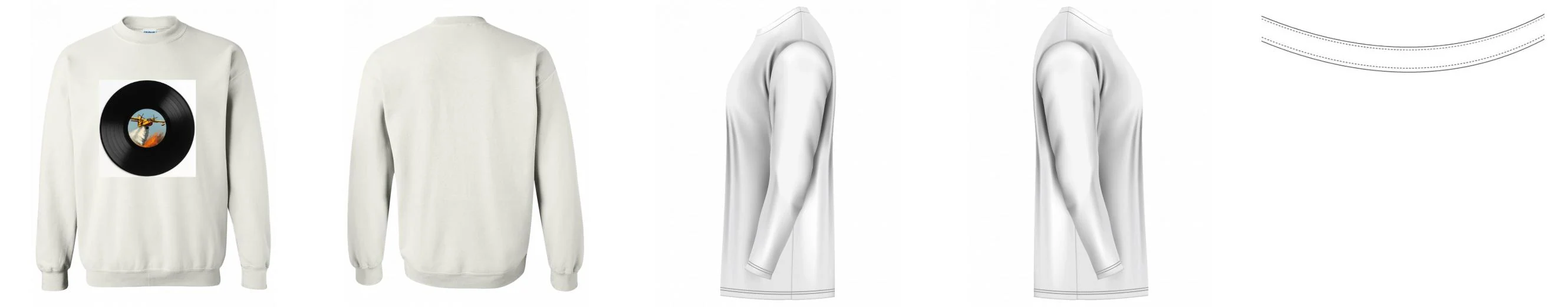 Sweatshirts 80/20 Cotton-Polyester 14 oz | Gildan SF000
