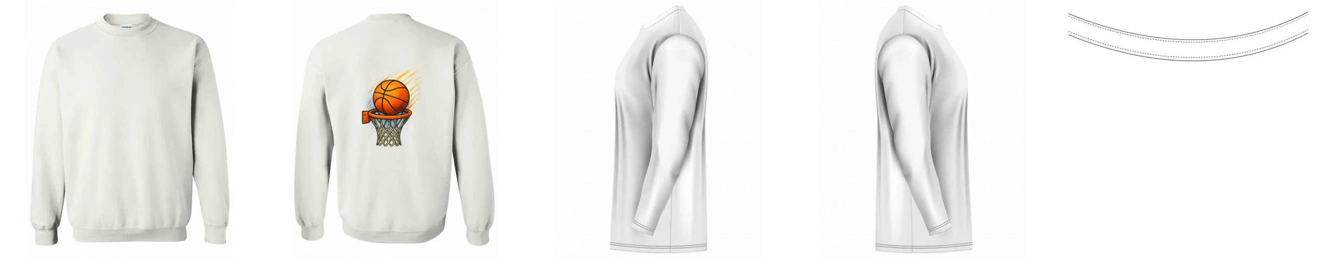 Sweatshirts 80/20 Cotton-Polyester 14 oz | Gildan SF000