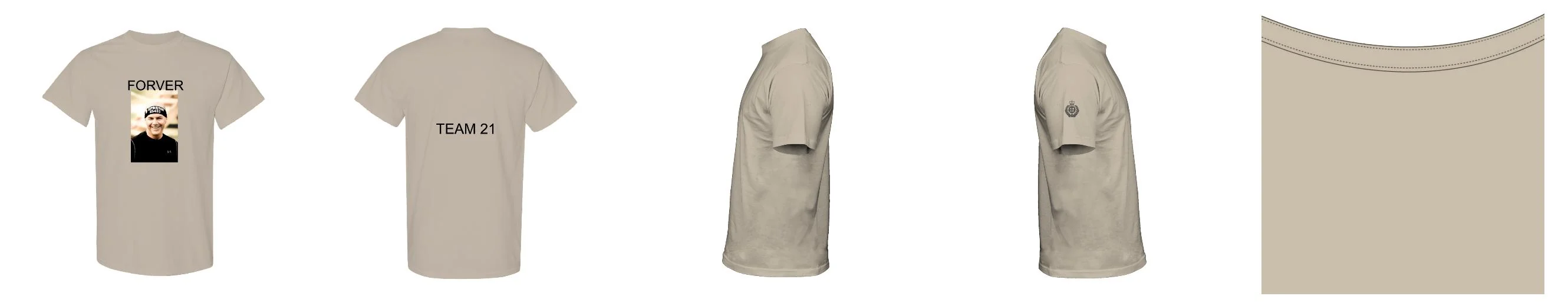 T-shirt 50/50 Cotton-Polyester 9.2 oz | Gildan 8000