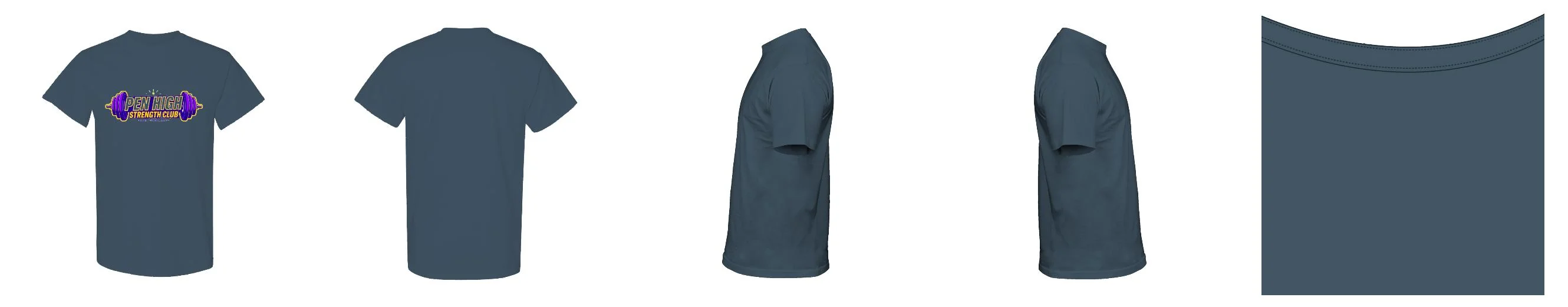 T-shirt 50/50 Cotton-Polyester 9.2 oz | Gildan 8000