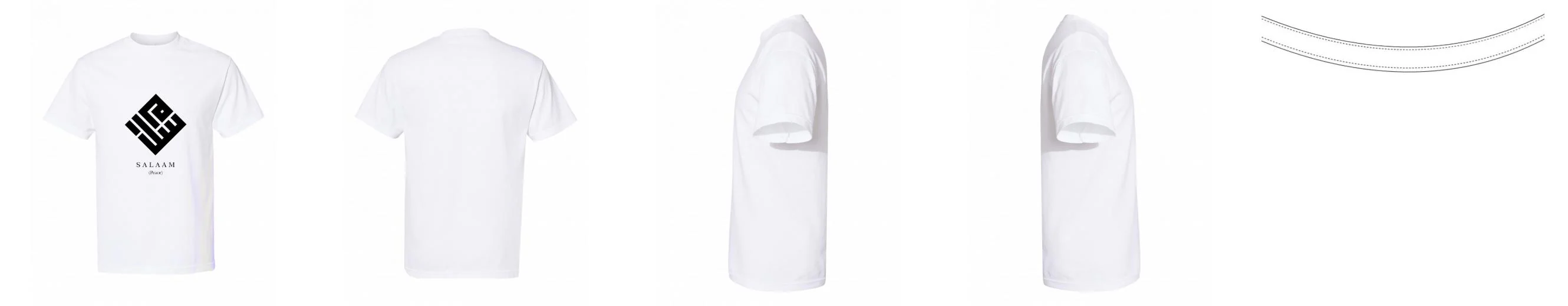T-shirt Heavyweight Cotton 10 oz | American Apparel 1301