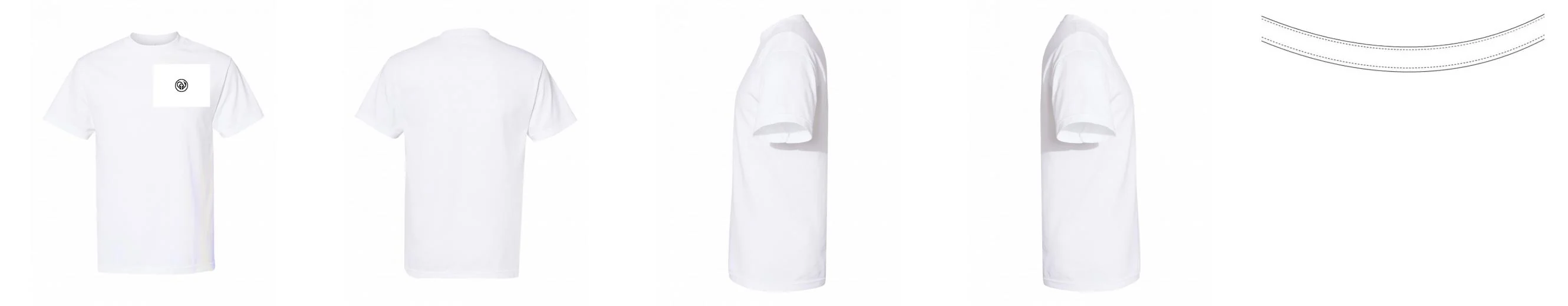 T-shirt Heavyweight Cotton 10 oz | American Apparel 1301