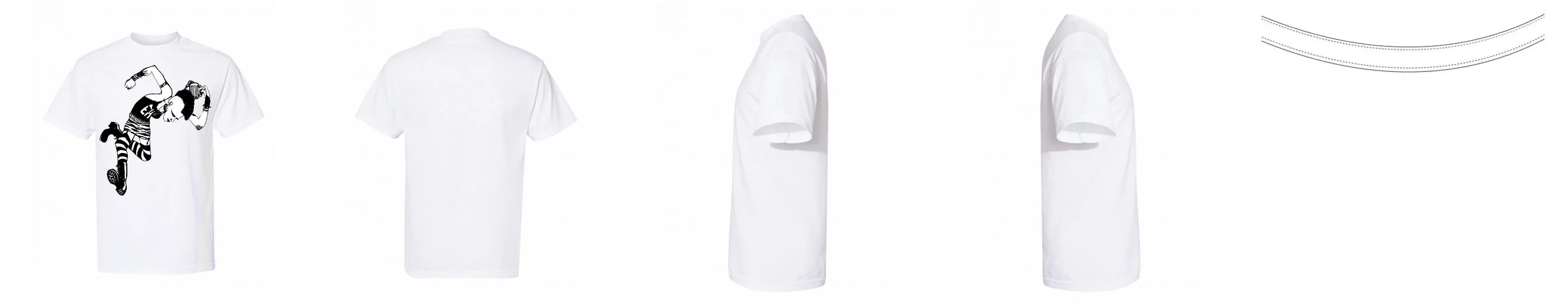 T-shirt Heavyweight Cotton 10 oz | American Apparel 1301