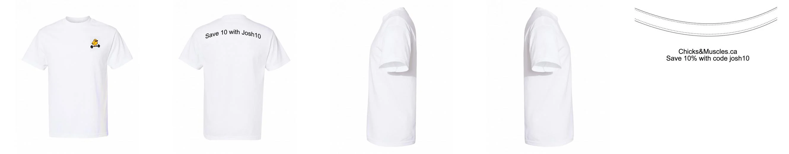 T-shirt Heavyweight Cotton 10 oz | American Apparel 1301