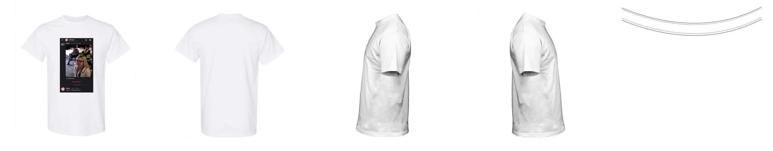 T-shirt Midweight Cotton 8.8 oz | Gildan 5000