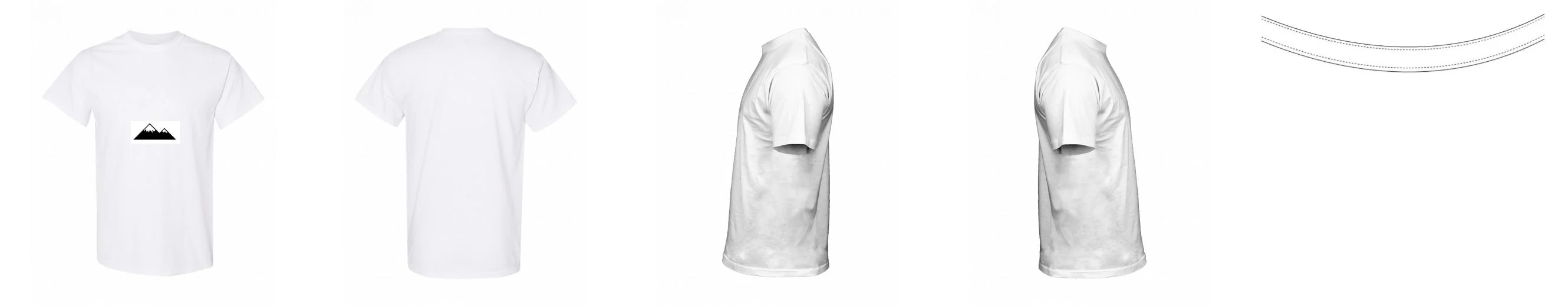 T-shirt Midweight Cotton 8.8 oz | Gildan 5000