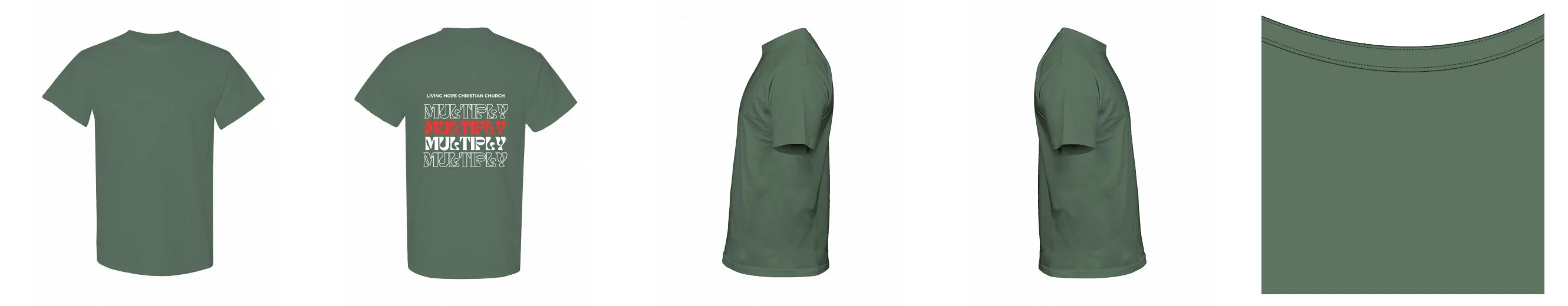 T-shirt Midweight Cotton 8.8 oz | Gildan 5000