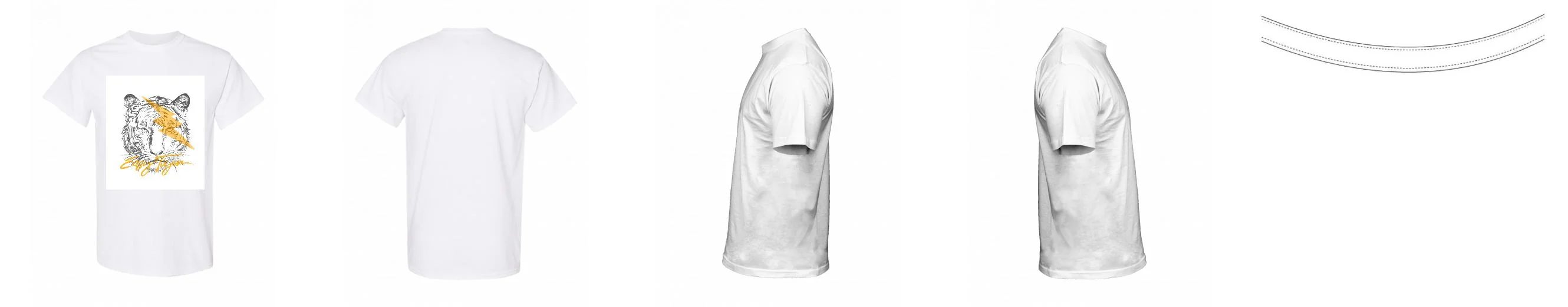 T-shirt Midweight Cotton 8.8 oz | Gildan 5000