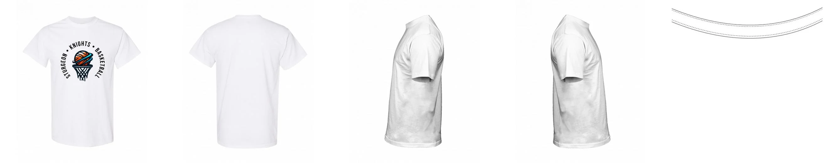 T-shirt Midweight Cotton 8.8 oz | Gildan 5000