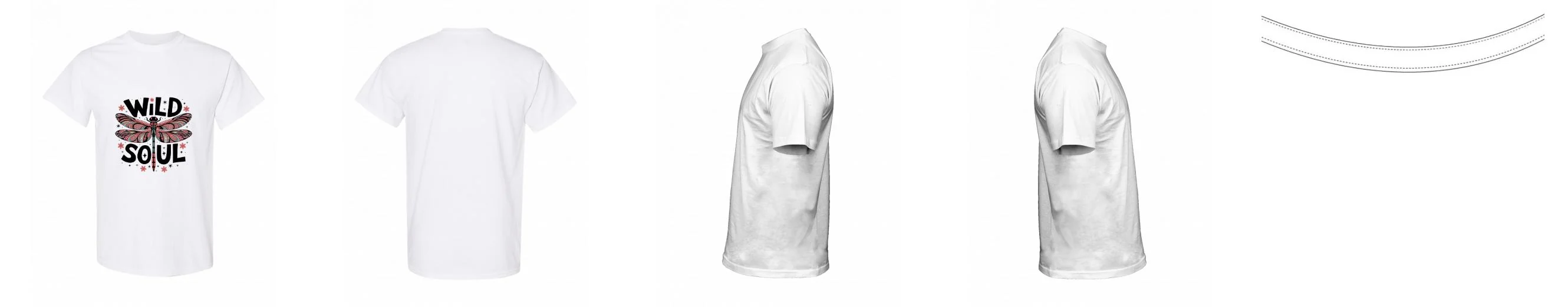 T-shirt Midweight Cotton 8.8 oz | Gildan 5000