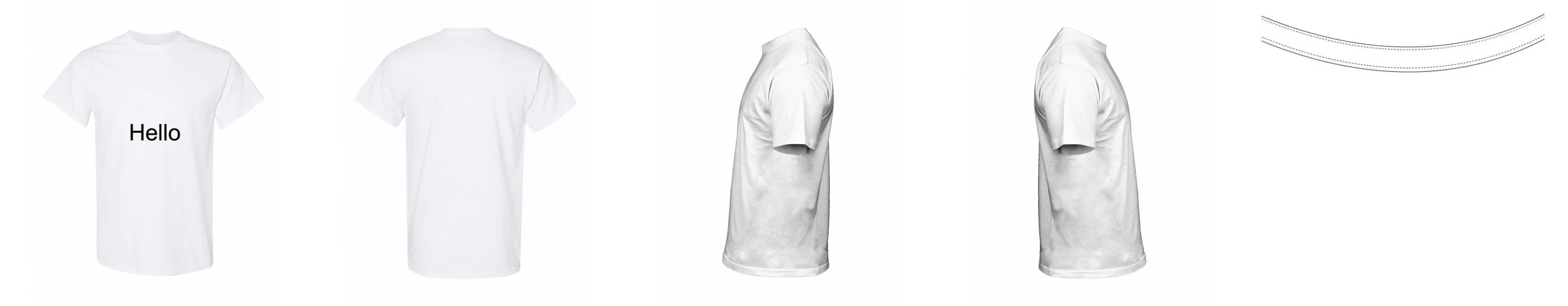 T-shirt Midweight Cotton 8.8 oz | Gildan 5000
