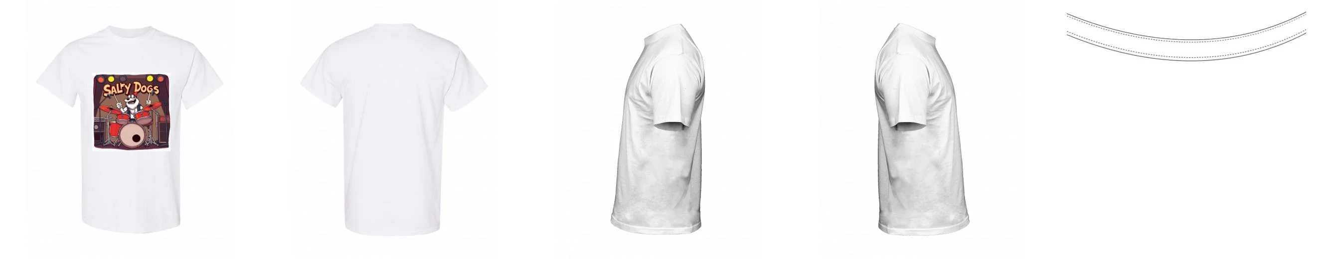 T-shirt Midweight Cotton 8.8 oz | Gildan 5000