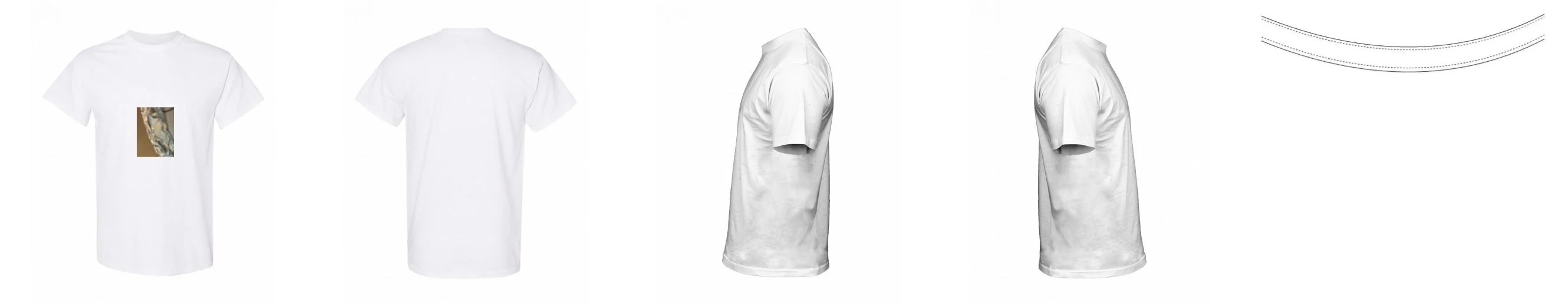 T-shirt Midweight Cotton 8.8 oz | Gildan 5000