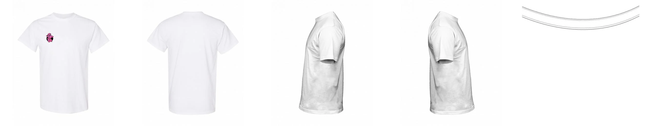 T-shirt Midweight Cotton 8.8 oz | Gildan 5000