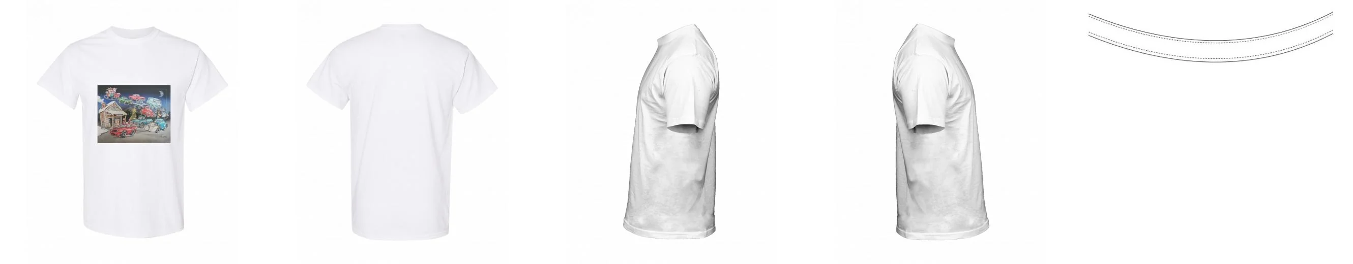 T-shirt Midweight Cotton 8.8 oz | Gildan 5000