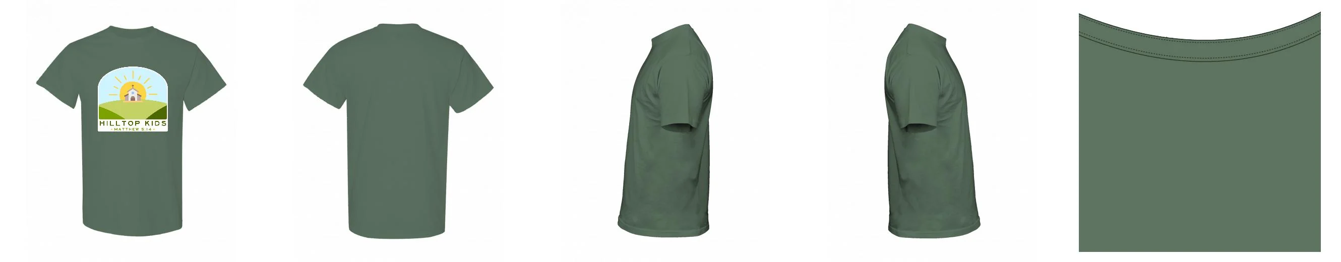 T-shirt Midweight Cotton 8.8 oz | Gildan 5000