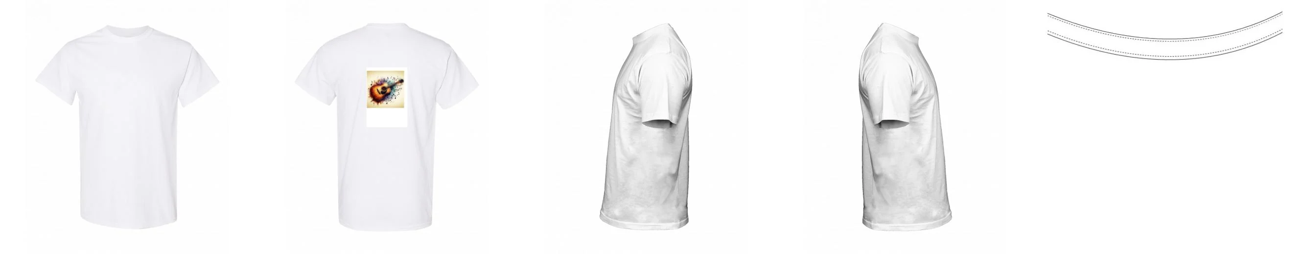 T-shirt Midweight Cotton 8.8 oz | Gildan 5000