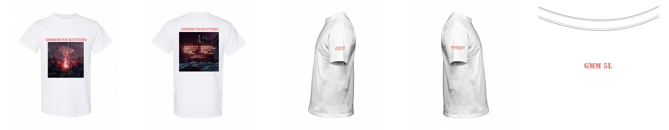 T-shirt Midweight Cotton 8.8 oz | Gildan 5000