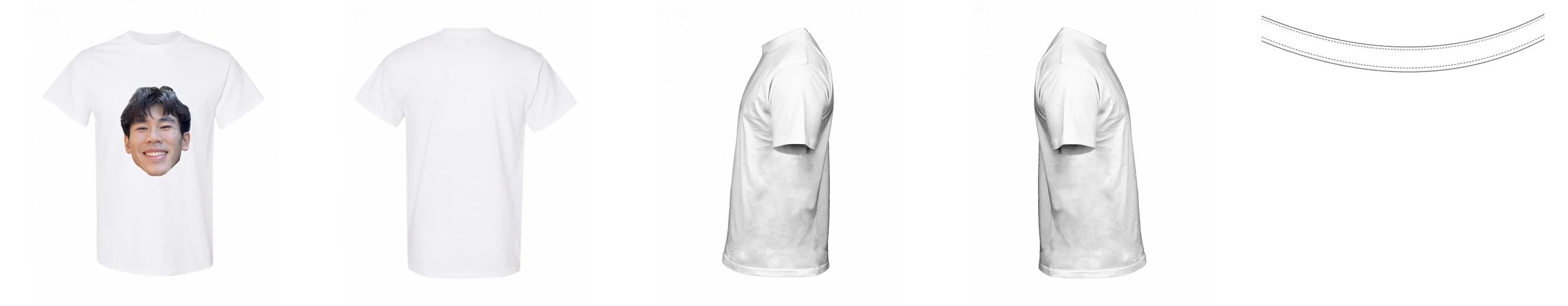 T-shirt Midweight Cotton 8.8 oz | Gildan 5000