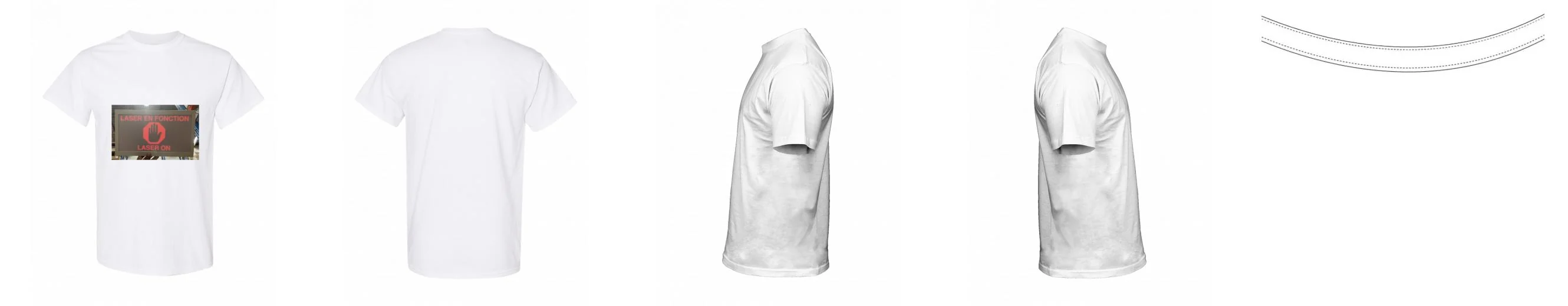 T-shirt Midweight Cotton 8.8 oz | Gildan 5000