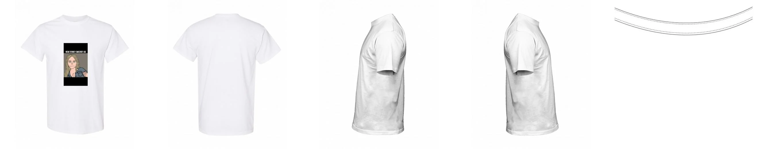 T-shirt Midweight Cotton 8.8 oz | Gildan 5000