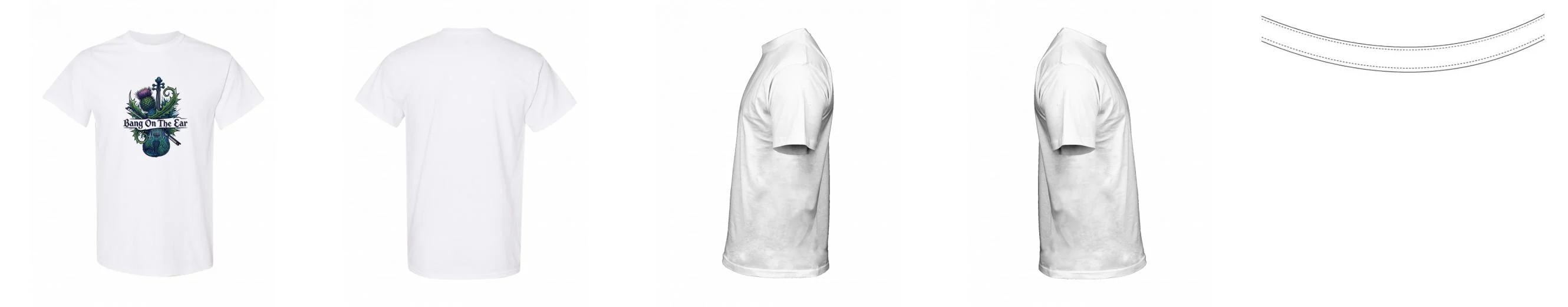 T-shirt Midweight Cotton 8.8 oz | Gildan 5000