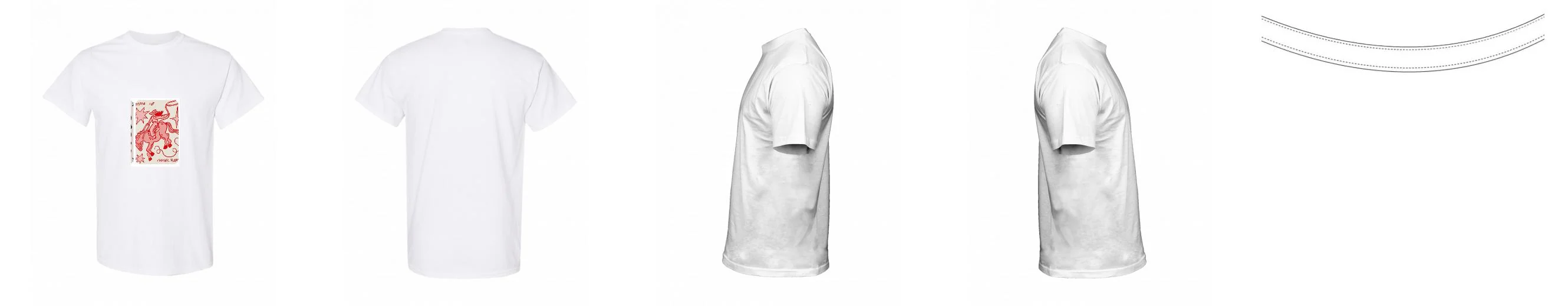 T-shirt Midweight Cotton 8.8 oz | Gildan 5000