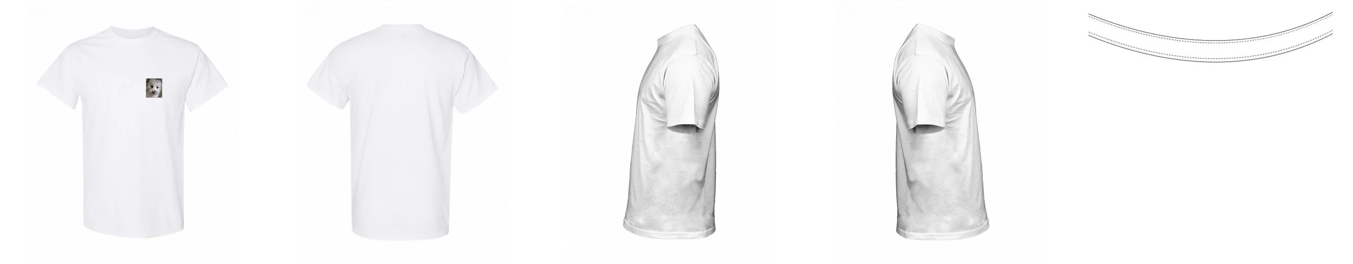 T-shirt Midweight Cotton 8.8 oz | Gildan 5000