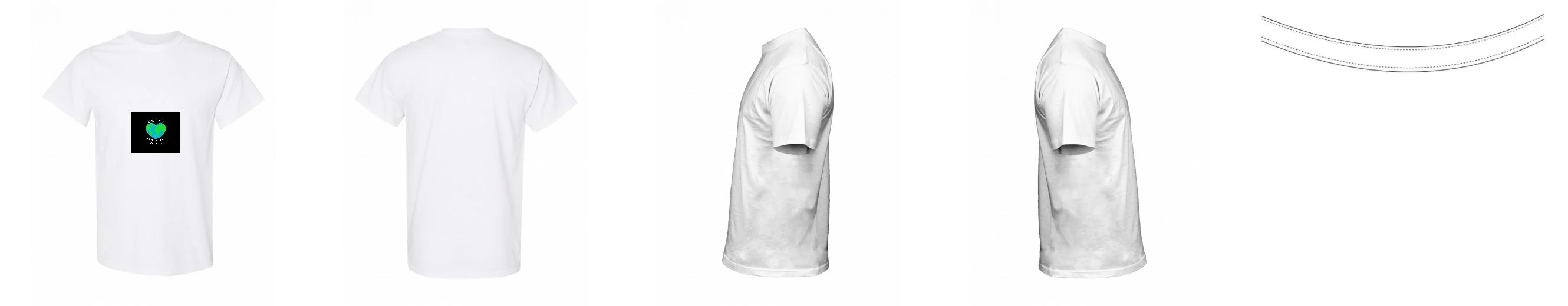 T-shirt Midweight Cotton 8.8 oz | Gildan 5000