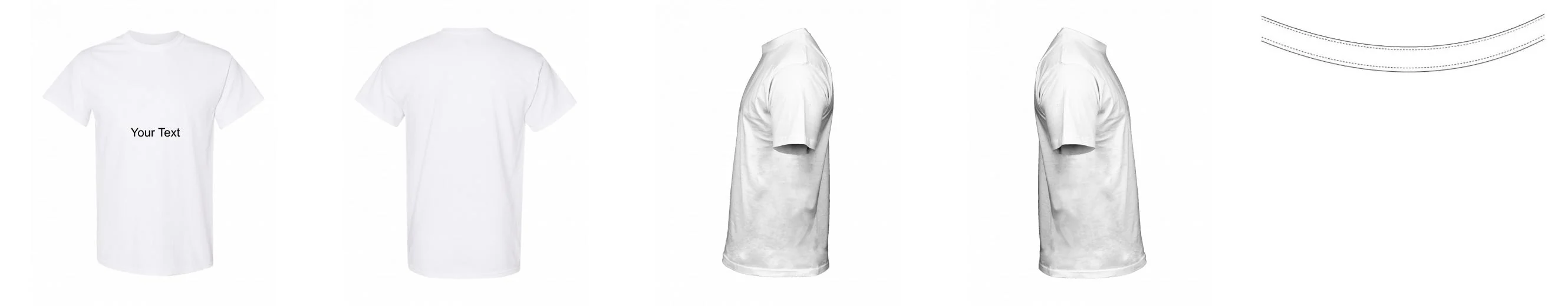 T-shirt Midweight Cotton 8.8 oz | Gildan 5000