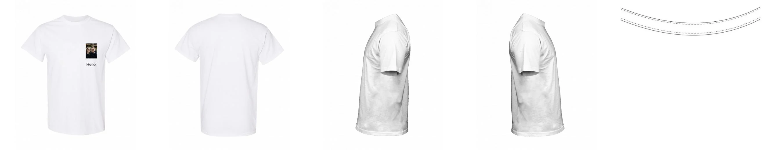 T-shirt Midweight Cotton 8.8 oz | Gildan 5000