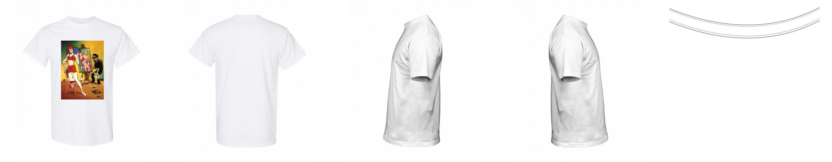 T-shirt Midweight Cotton 8.8 oz | Gildan 5000