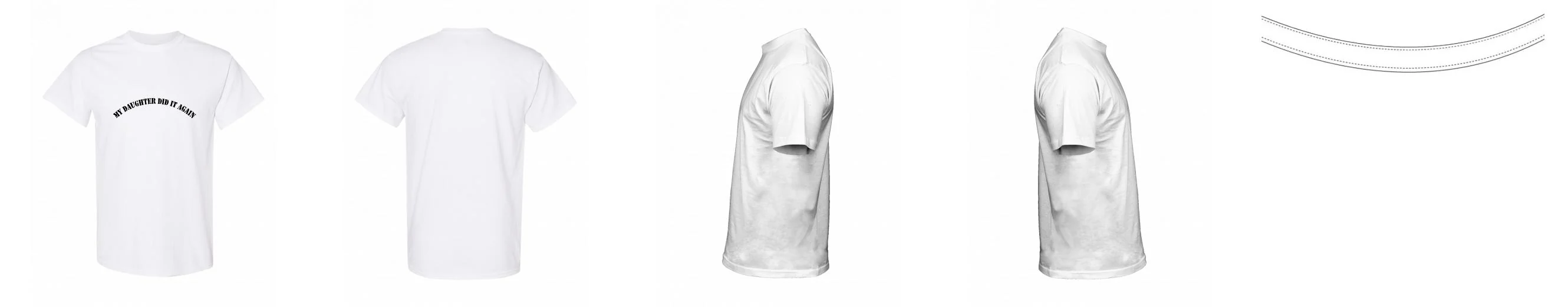 T-shirt Midweight Cotton 8.8 oz | Gildan 5000
