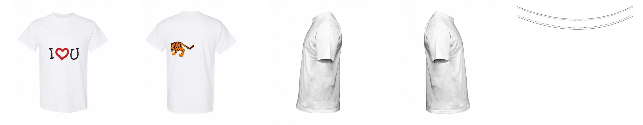 T-shirt Midweight Cotton 8.8 oz | Gildan 5000