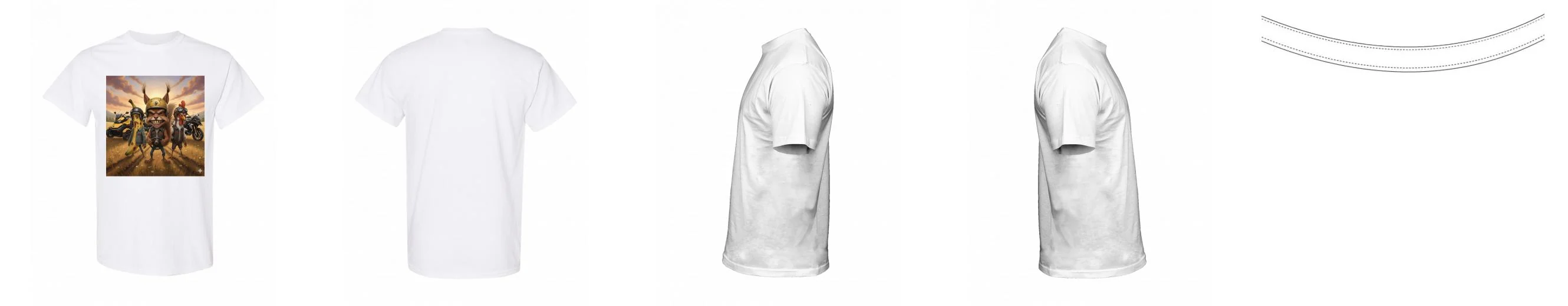 T-shirt Midweight Cotton 8.8 oz | Gildan 5000